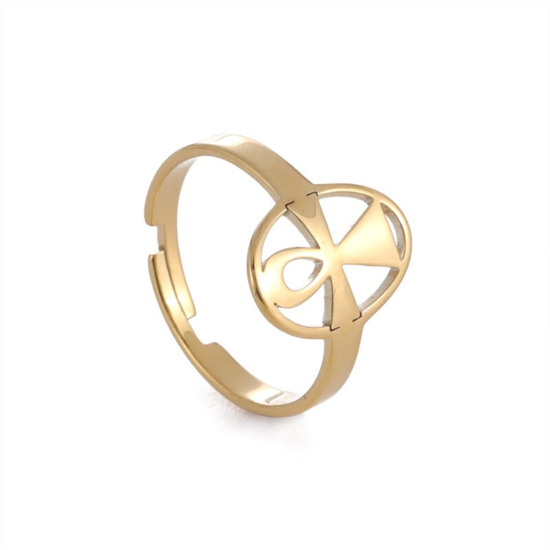 Adjustable Ankh Ring