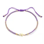 Ankh Cross Bracelet with Cord