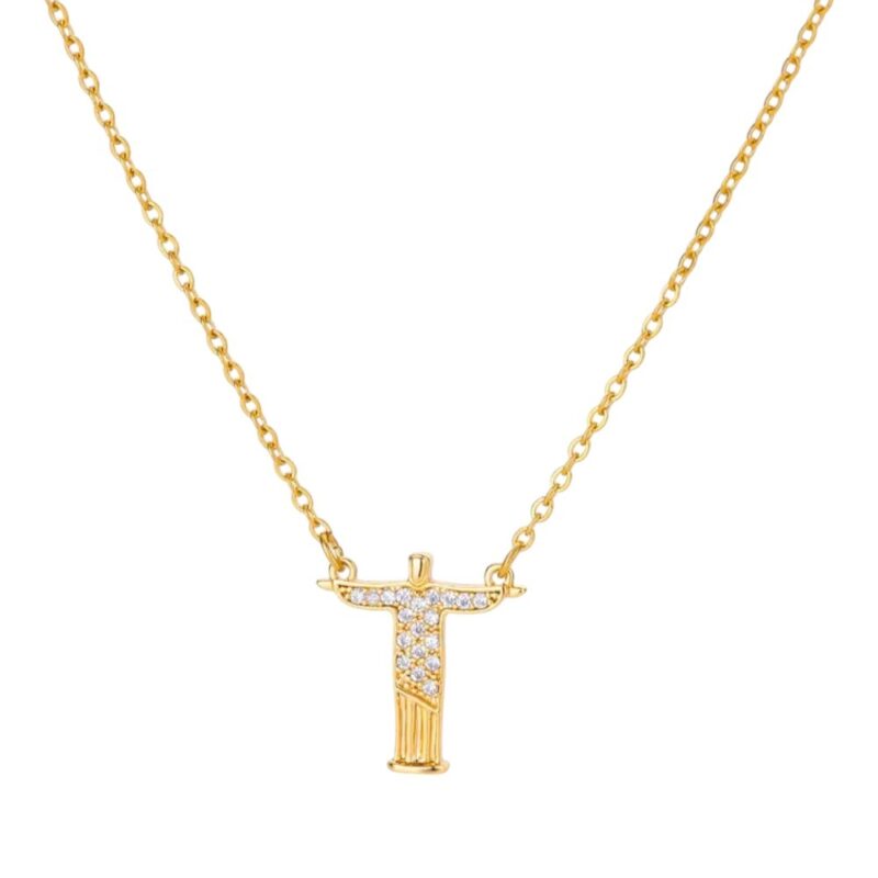 Christ the Redeemer Pattern Necklace - Image 2