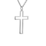 Christian and Minimalist Cross Necklace