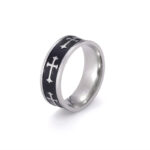 Christian Ring with Cross Design