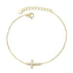 Classic and Adjustable Cross Bracelet