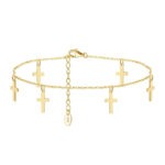 Cross Ankle Bracelet