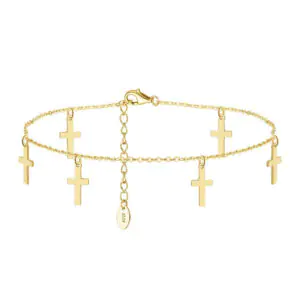 Cross Ankle Bracelet