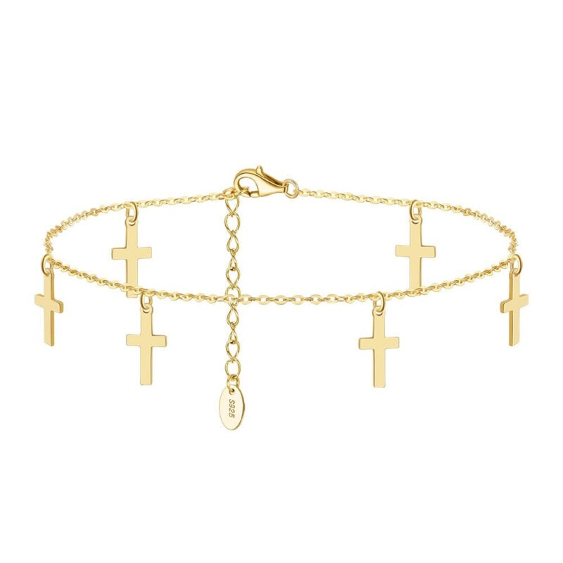 Cross Ankle Bracelet