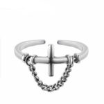 Cross Chain Ring with Small Chain