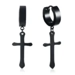 Cross Pendant Earrings