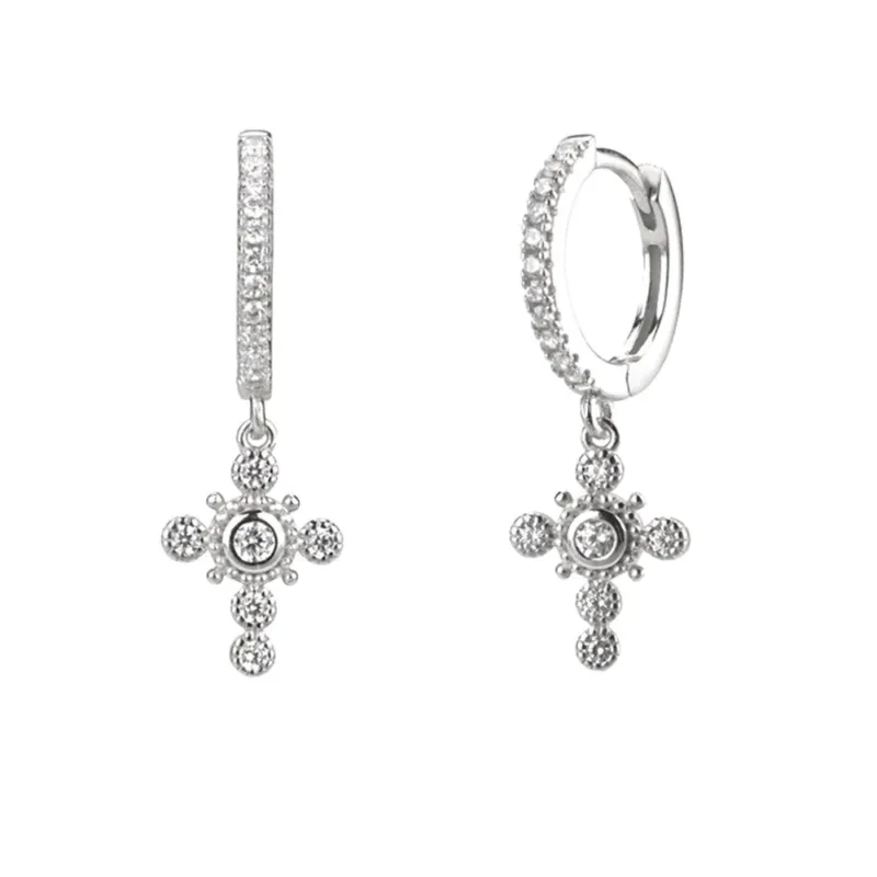 Dangling Cross Earrings - Image 5