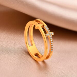 Double Ring Cross Ring