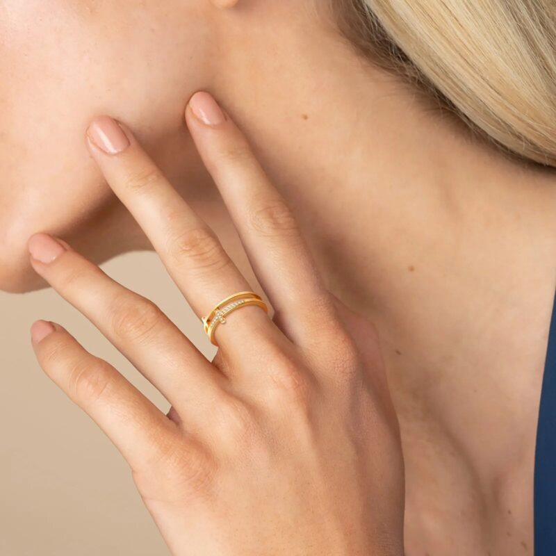 Double Ring Cross Ring - Image 2