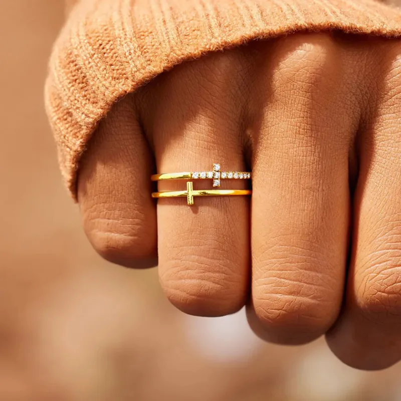 Double Ring Cross Ring - Image 3
