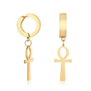Egyptian Cross Earrings