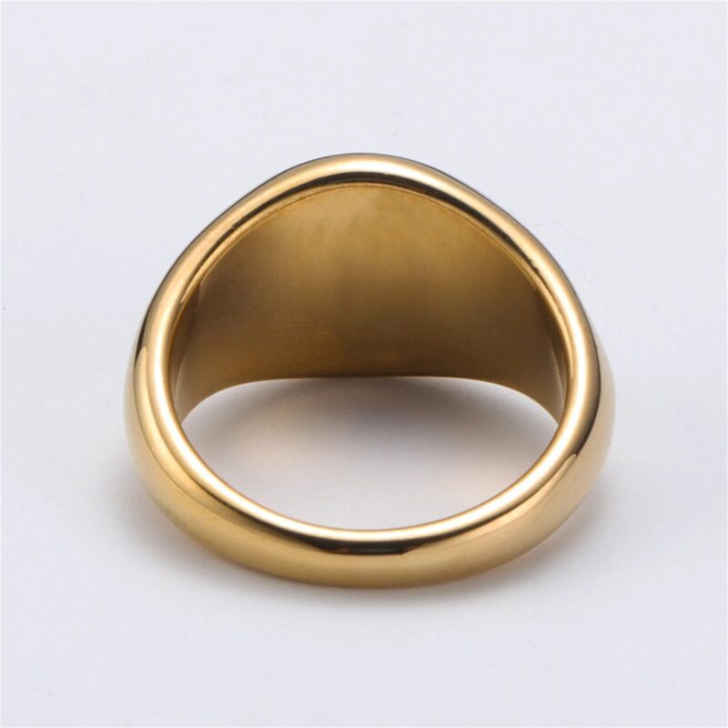 Golden Jerusalem Cross Ring - Image 8