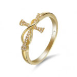 Infinity Love Cross Ring