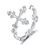 Intertwined Cross Ring