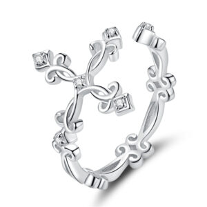 Intertwined Cross Ring