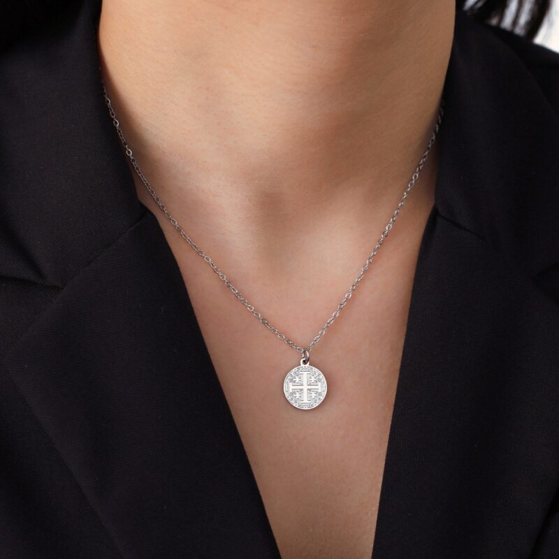 Jerusalem Cross Necklace - Image 4
