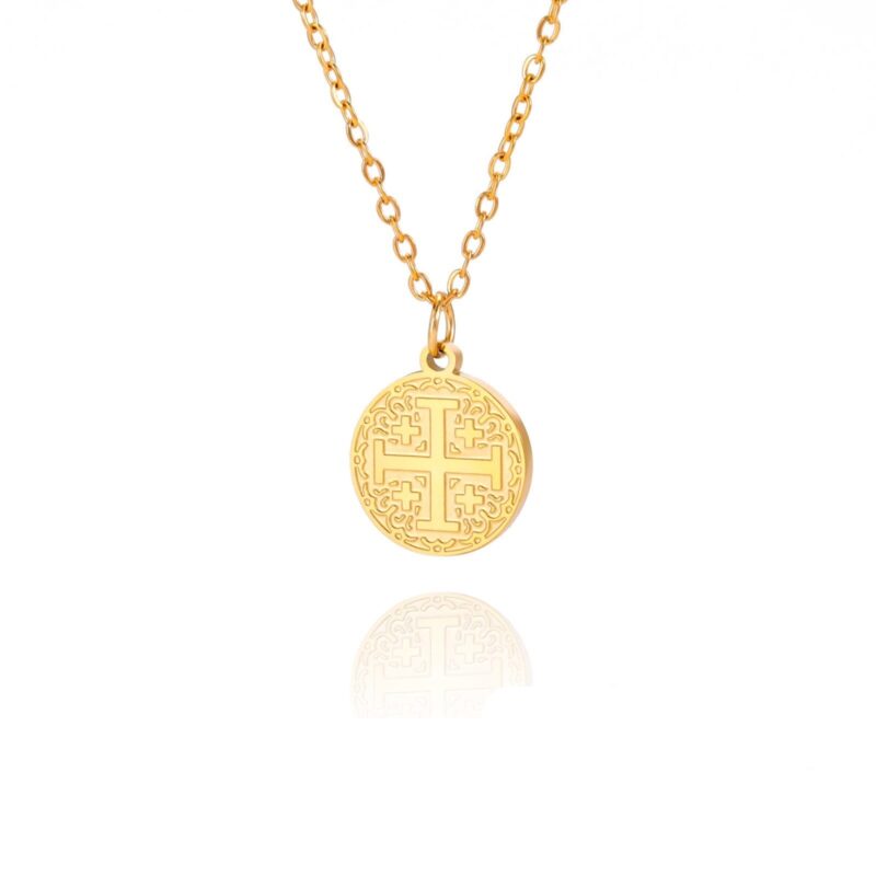 Jerusalem Cross Necklace - Image 2