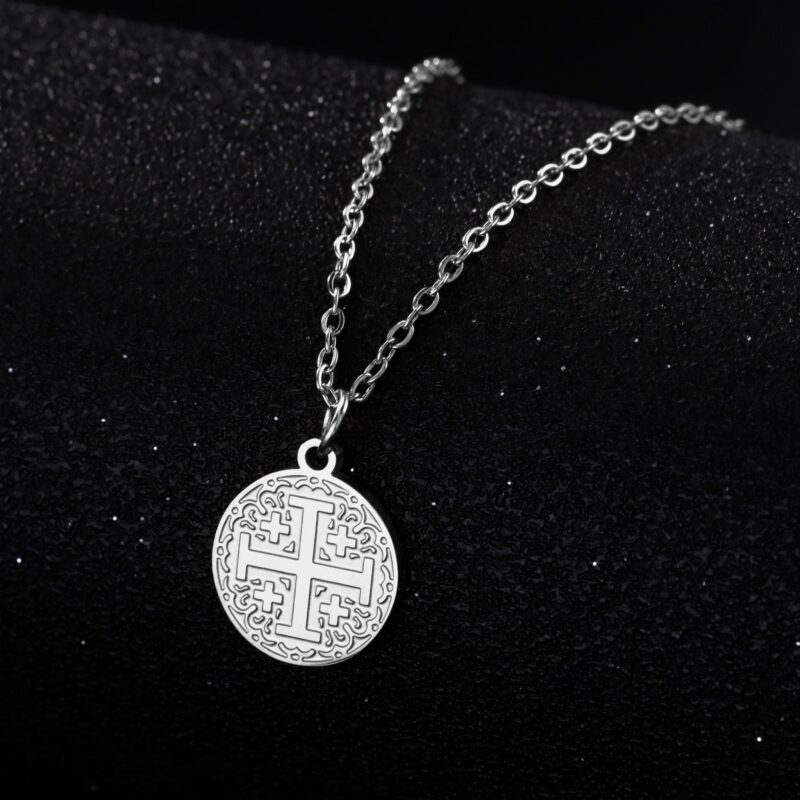 Jerusalem Cross Necklace - Image 7