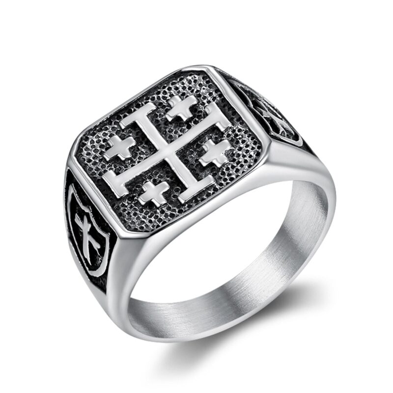 Jerusalem Cross Ring