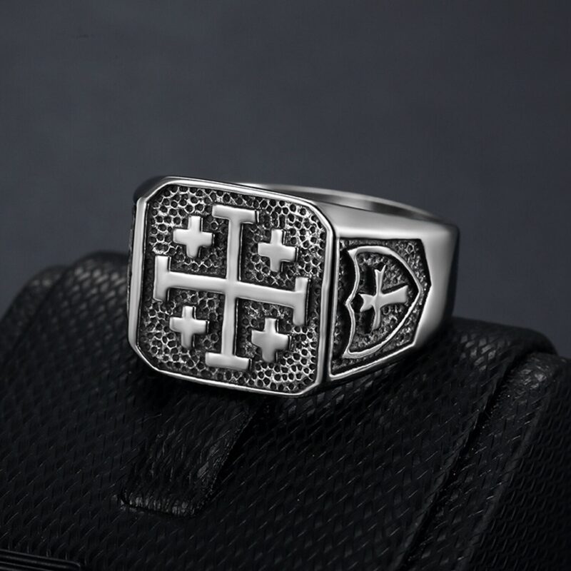 Jerusalem Cross Ring - Image 2
