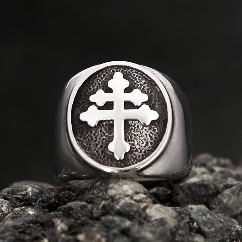 Lorraine Cross Ring - Image 6