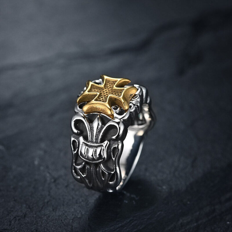 Men's Royal Maltese Cross Ring - Image 4