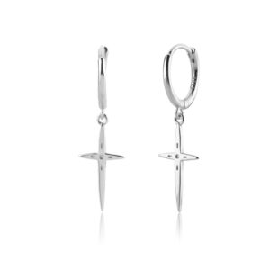 Minimalist Cross Earrings