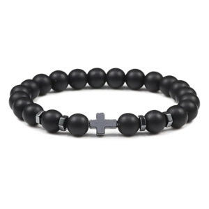Original Cross Bracelet in Stones