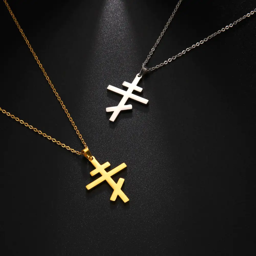 Orthodox Cross Necklace - Image 6