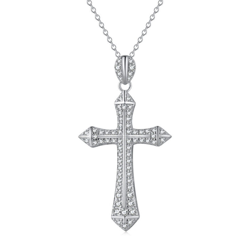 Radiant Christian Cross Necklace