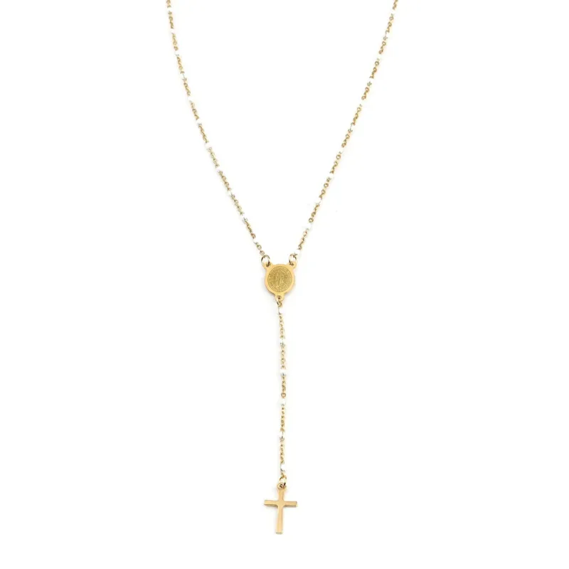 Religious Necklace with Virgin Mary Medal - Image 3