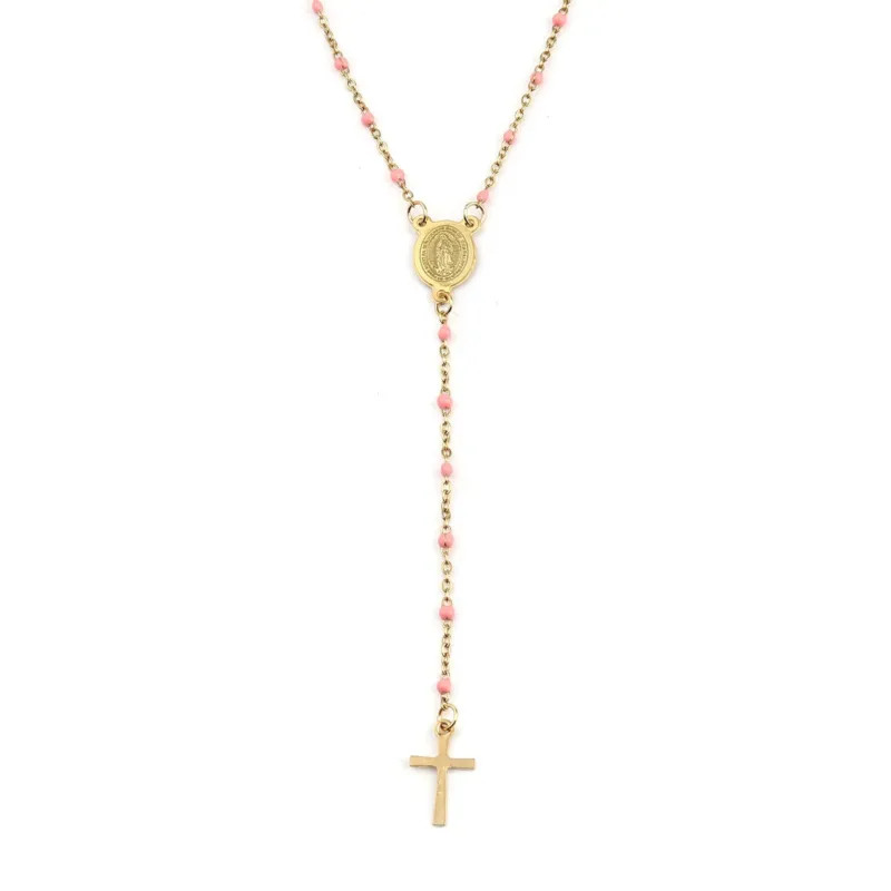 Religious Necklace with Virgin Mary Medal - Image 11