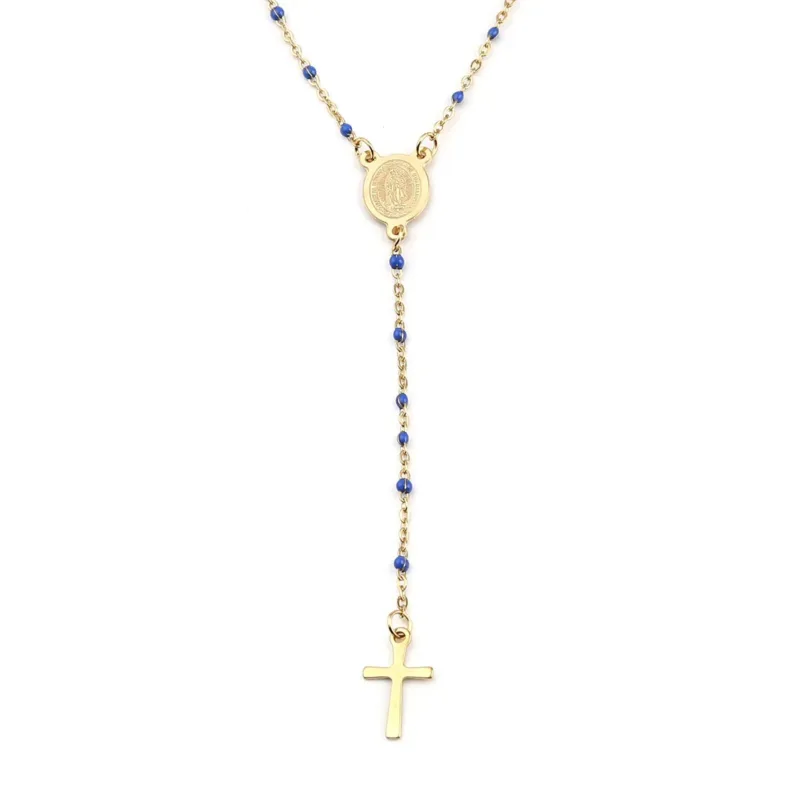 Religious Necklace with Virgin Mary Medal - Image 10
