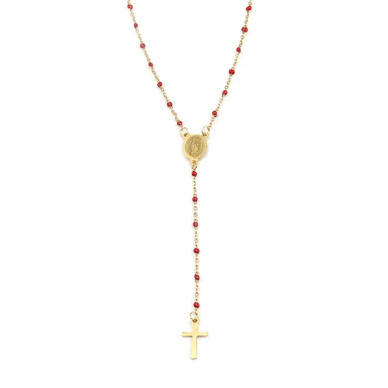 Religious Necklace with Virgin Mary Medal - Image 9