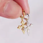 Retro Style Cross Earrings