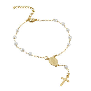 Rosary Bracelet with Catholic Cross