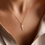 Simple Cross Necklace