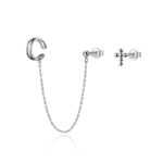 Single Cross Earring