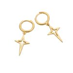 Starry Cross Earrings
