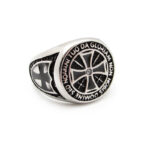 Templar Signet Cross Ring