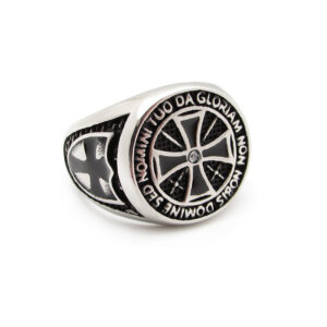 Templar Signet Cross Ring