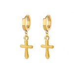 Twisted Cross Earrings