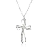 Twisted Cross Necklace