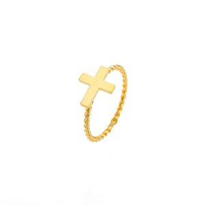 Twisted Ring with Simple Cross