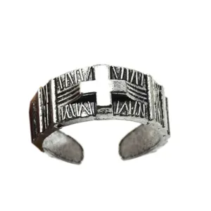 Vintage and Mystical Cross Ring